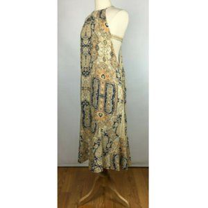 New  Geometric Print Sleeveless Maxi Dress  NWOT